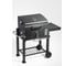 Стационарный гриль "cтанция" с термометром и регулировкой высоты GoGarden grill-master 61 50144 2