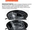 Круглый гриль с термометром, золосборником и столешницей GoGarden weber style premium 56 pro lux 50155 11