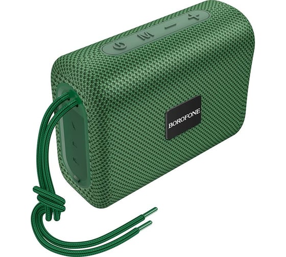 Портативная колонка Borofone 5w, 500mah, тёмно-зелёный, 23752-BR18DG