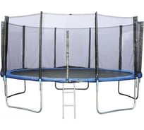 Батут Arizone D457.5 см, с защитной сеткой и лестницей 80-150500