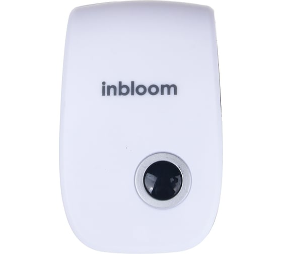 Ультразвуковой отпугиватель INBLOOM 85x55x30 мм, АС90-220V, 50Hz, 5W, 15-22 м2, ABS 156-020