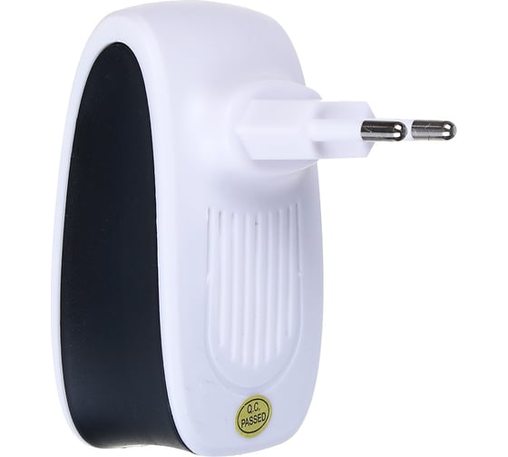Ультразвуковой отпугиватель INBLOOM 85x55x30 мм, АС90-220V, 50Hz, 5W, 15-22 м2, ABS 156-020