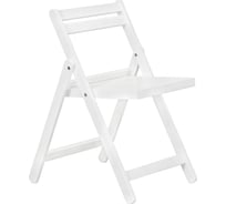 Раскладной стул Мебелик Массив снег 8438