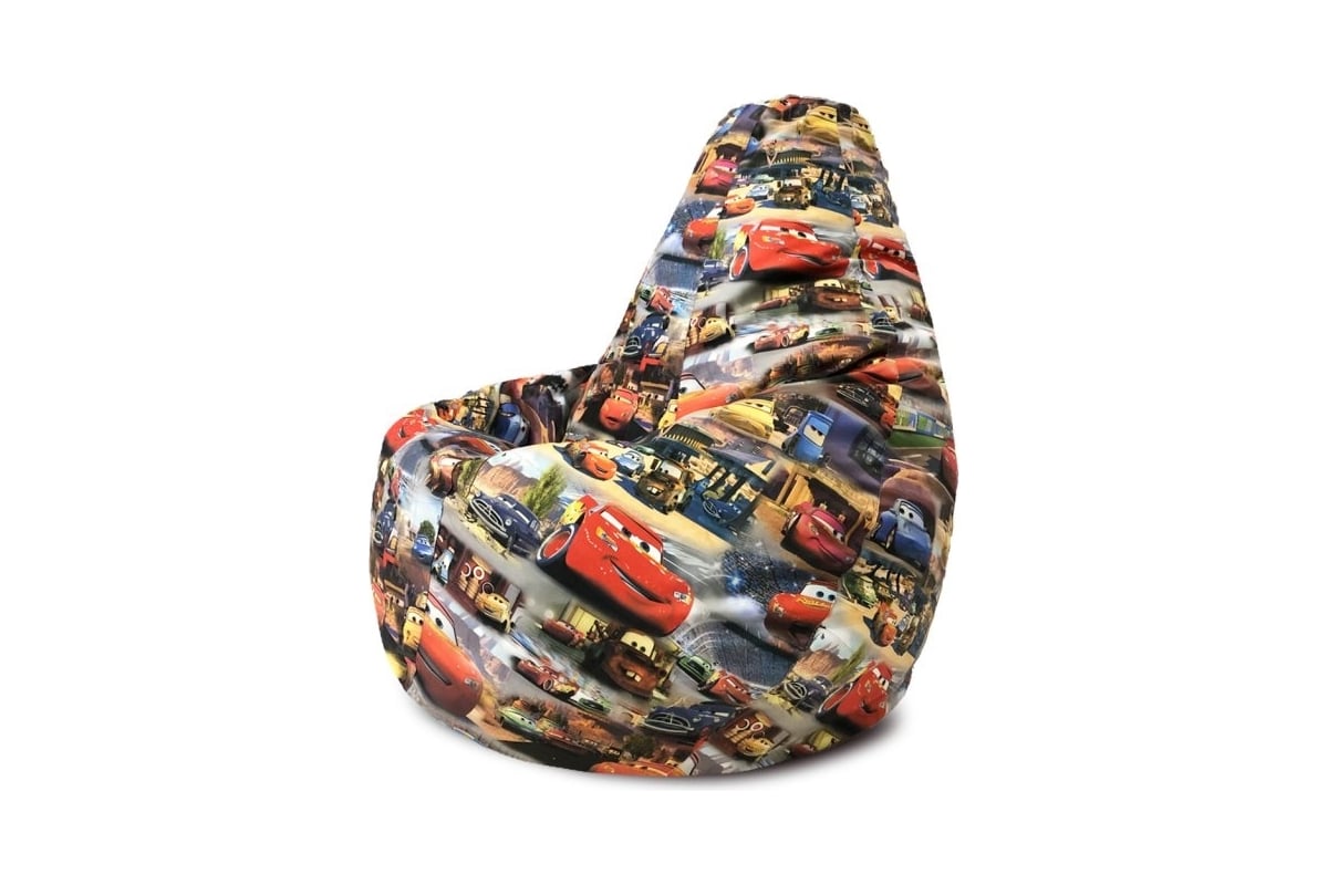 Кресло-мешок DreamBag тачки, велюр xl 5004421 - выгодная цена, отзывы ...