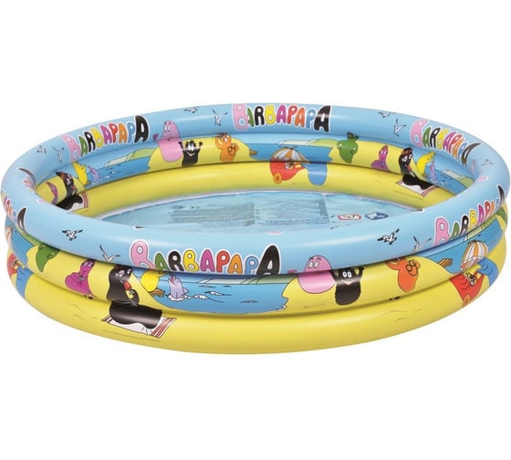 Бассейн надувной JILONG BARBAPAPA 3-RING 99х23см JL017378NPF