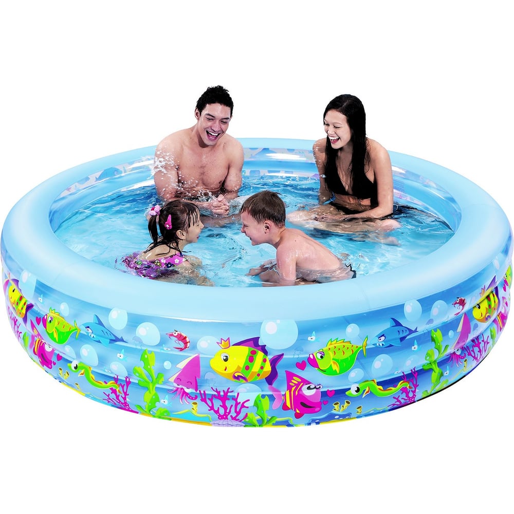 Бассейн надувной JILONG AQUARIUM 152x50см 17026 - выгодная цена, отзывы ...