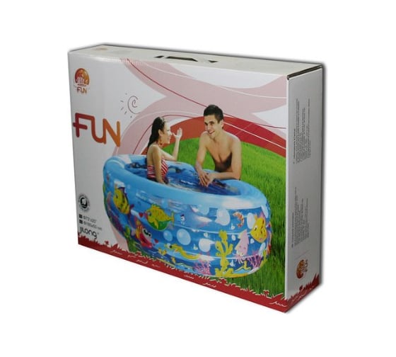 Бассейн надувной JILONG AQUARIUM 185x50см 17027