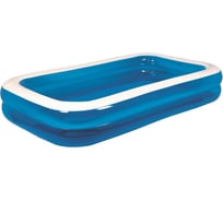 Бассейн JILONG Giant Rectangular Pool 2-ring 305x183x50см, синий семейный 10291-2