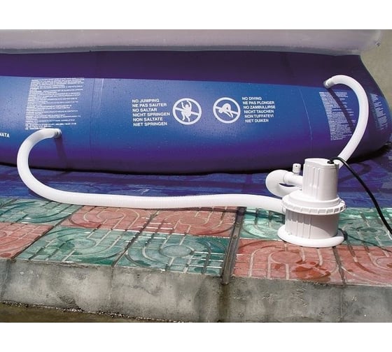 Бассейн JILONG PROMPT SET POOLS 450x90см, синий круглый 10208