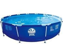 Бассейн JILONG ROUND STEEL FRAME POOLS 360х76см, синий круглый 17236EU