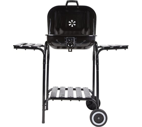 Стационарный прямоугольный гриль GoGarden Blazer 47 50123 с полками и регулировкой высоты решетки