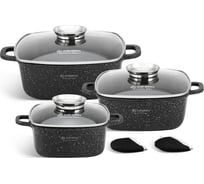 Набор казанов Edenberg 8 предметов EB-8141