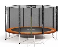 Батут Atlas Sport 374 см 12ft PRO усиленные опоры orange 2071000453736