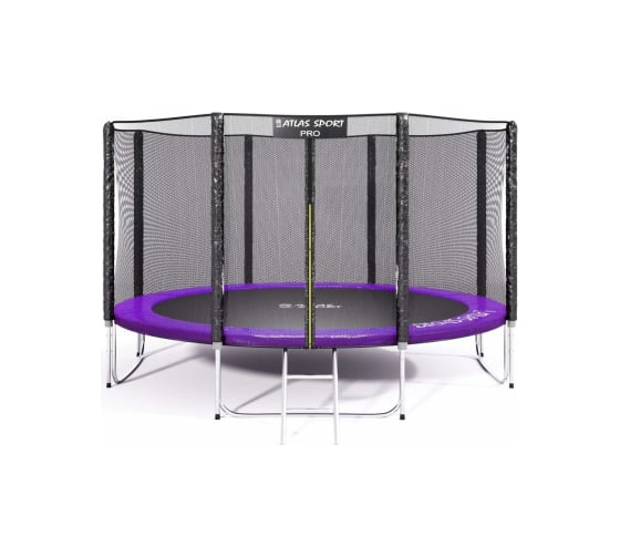Батут Atlas Sport 374 см 12ft PRO purple 2071000459738 1