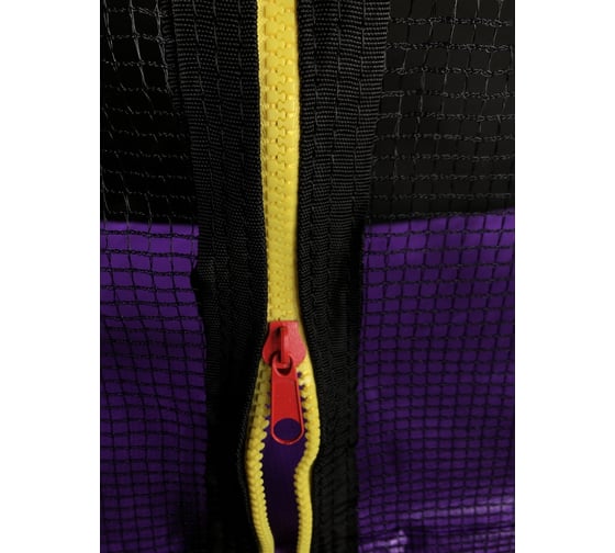 Батут Atlas Sport 374 см 12ft с внутренней сеткой и лестницей purple 2071000479743