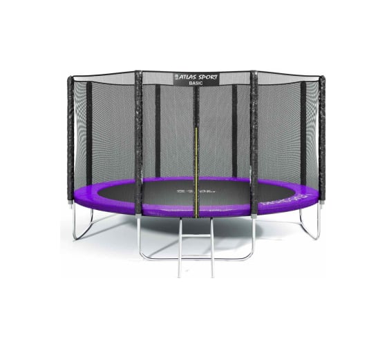 Батут Atlas Sport 404 см 13ft Basic purple 2071000459059