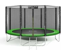 Батут Atlas Sport 435 см 14ft Basic green 2071000444345