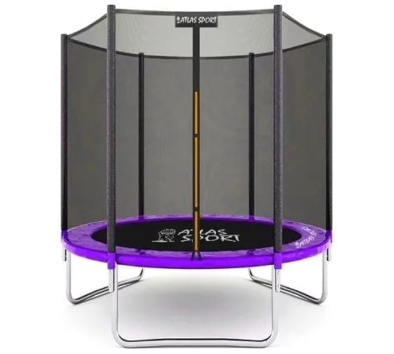 Батут Atlas Sport 140 см 4.5ft без лестницы purple 2071000431390 1