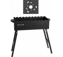 Складной мангал 3 мм, 600 + подказанник Unikit UN-МСК4