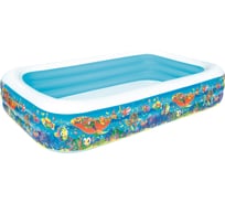 Бассейн надувной BestWay Подводный мир прямоугольный 54121 BW 010934