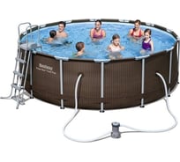 Бассейн каркасный BestWay Ротанг 427х107см 56647 BW