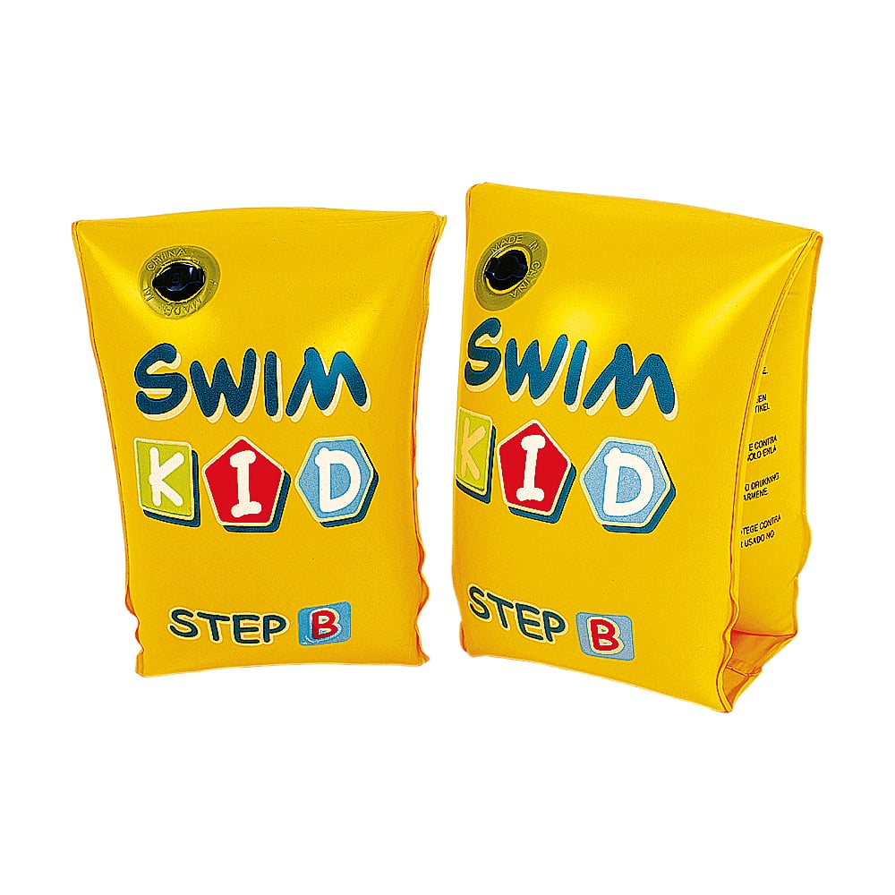 Надувные нарукавники для плавания Феникс-Презент желтые, ПВХ, для детей .