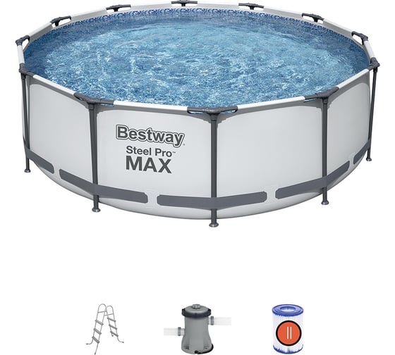 Бассейн каркасный BestWay 366х100 см 56418 BW 004864