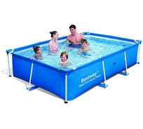 Каркасный бассейн BestWay 239х150х58см прямоугольный 56402 BW