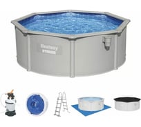 Бассейн BestWay Hydrium Pool Set 360х120 см, стальной 56574 BW 008912