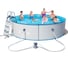 Бассейн BestWay Hydrium Splasher Pool Set 360х90см стальной 56377 BW 1