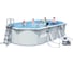 Бассейн BestWay Hydrium Oval Pool Set 610х360х120см стальной овальный 56369 BW 1