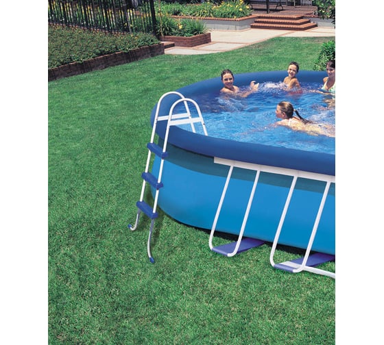 Бассейн Intex Oval Frame 549х305х107см овальный 28192