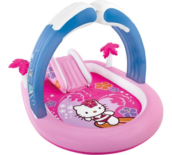 Игровой центр Intex Hello Kitty Sanrio 211х163х130см 57137