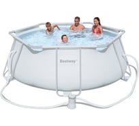 Чаша для восьмиугольного каркасного бассейна Steel Pro BestWay 330х102 см 56245ASS14