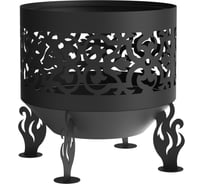 Костровая чаша Fire-House Ажурная диам. 500 мм, коническое дно Ch5-500ажурная