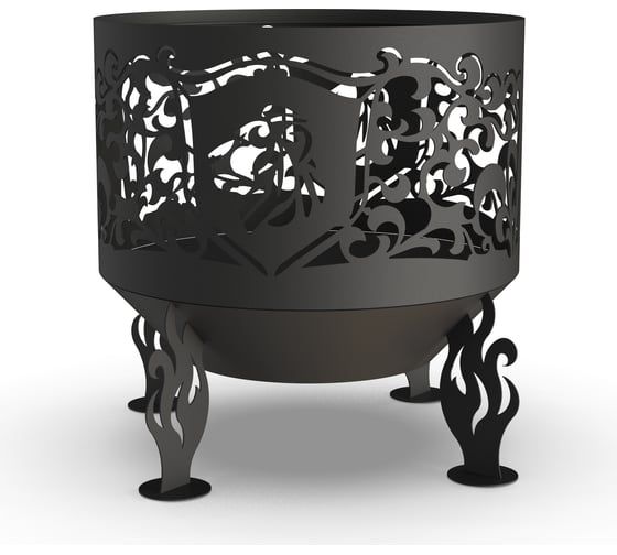 Костровая чаша Fire-House Лев диам. 1000 мм, коническое дно Ch-1000лев 1