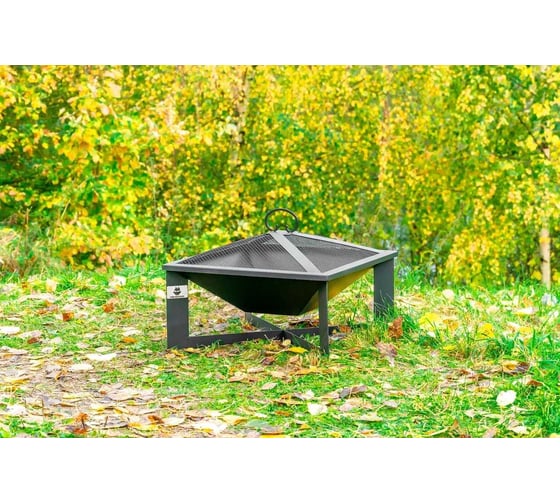 Костровой очаг FIRE-HOUSE Plaza 620х620 мм KO-620plaza