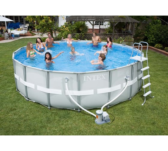 Каркасный бассейн Intex Ultra Frame 488х122 см 26322
