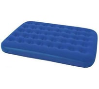 Надувной матрас bestway flocked air bed 67287 синий