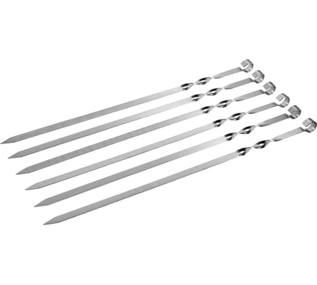 Набор плоских шампуров BOYSCOUT 600х15х2 мм, 6 шт. 61370