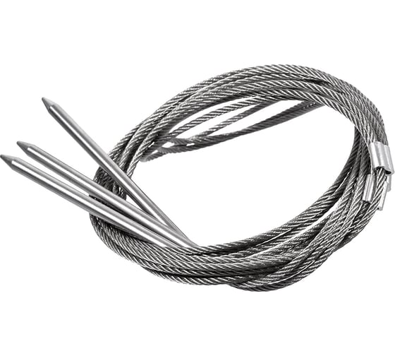 Гибкие шампуры для барбекю BOYSCOUT 1000х2 мм, 4 шт. 61356