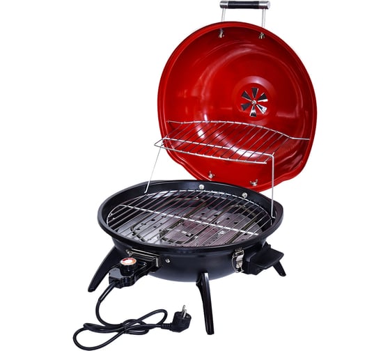 Электрическая жаровня с крышкой BOYSCOUT 41 см, 1600 Вт, 220 В 61275