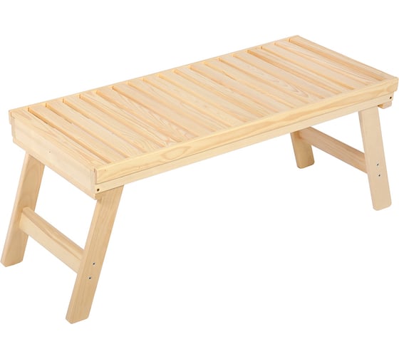 Складная лавочка Банные штучки 100x42х45 см 32214 1