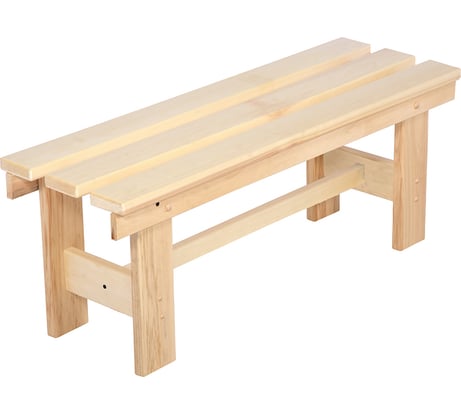 Разборная лавочка Банные штучки 100х33х43 см липа 03600