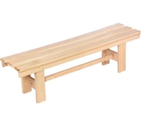 Разборная лавочка Банные штучки 140х33х43 см, липа 03687
