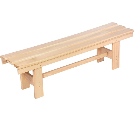 Разборная лавочка Банные штучки 140х33х43 см, липа 03687