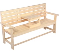 Скамья с подлокотником Банные штучки 32445