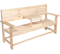 Скамья с подлокотником Банные штучки 32446