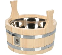 Ушат с нержавеющей вставкой Банные штучки 6.5 л 33216