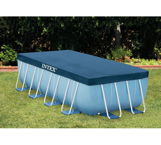 Каркасный бассейн Intex Prism Frame 488х244х107 см 26778